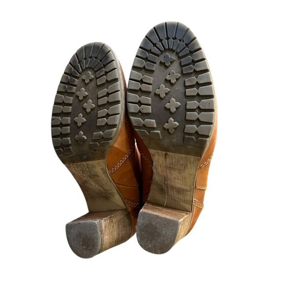 Madewell 1837 Women’s Tan Leather Knee-High Boots Size 7 | 3” Heel | 14” Shaft - Picture 5 of 8